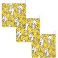 thumbnail image 7 of SKYSONIC 3 PCS Duck Rubber Baby Muslin Washcloths, Soft Absorbent Face Towel Burp Cloths Cotton Bath Wipes Infant Wash Cloth for Newborn Boys Girls, 7 of 7