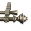 thumbnail image 2 of 5/8" Adjustable 48 - 84" Riley Double Curtain Rod - Antique Gold, 2 of 3