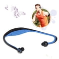 thumbnail image 3 of Auricular deportivo Auricular Tarjeta Auricular Reproductor de música MP3 Micro SD TF (Azul, 3 of 6