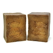 LYNPHA VITALE Aleppo Soap Bar with Olive Oil and 60% of Laurel Oil - 200 gr x 2