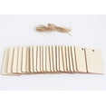 thumbnail image 1 of Decoración de virutas de madera no porosas hechas a mano con dibujos animados que se pueden utilizar como decoración de etiquetas de madera con virutas de madera, 1 of 4