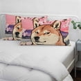 thumbnail image 4 of Throw Pillow Covers, Soft Breathable Pillow Cases with Invisible Zipper for Sleeping, Standard Pillowcases for Couch Bed Sofa Chair 20x26 Inches, 4 of 9