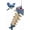 L, variant on Creative Fish Skeleton Hanging Bird Feeder, Creative Fish Bone Bird Feeder Hanging Rack, Quirky Yard Decor for Garden, Backyard, Patio & Outdoor Decoration Unique Birds Lovers