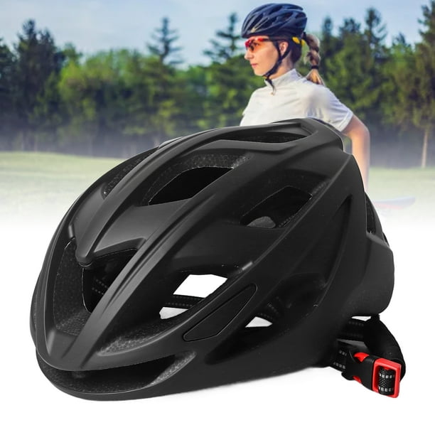 Casco De Ciclismo Para Bicicleta, Casco De Bicicleta, Diseño Extraíble, Transpirable, Negro Mate, Para Mujer