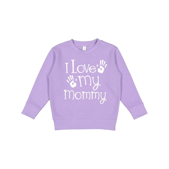 Inktastic I Love My Mommy Mothers Day Toddler Sweatshirt