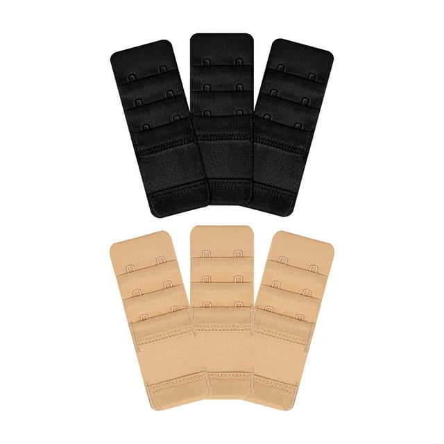 Wingslove Womens 6pcs-Pack Elastic Multi-Size Bra Extender Accessories Bra Band
