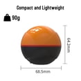 thumbnail image 3 of Zootealy Portable Bluetooth Fish Finder with 60m Detection Depth and 5 Hours Working Time, 3 of 6