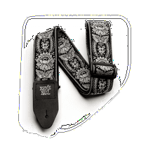 Ernie Ball Silver Orleans Guitar Strap