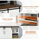 thumbnail image 2 of Soporte para TV,150 cm Centro de Entretenimiento Mueble de TV Moderno con Estantes de Almacenamiento y Puertas Corredizas,Mesa Consola de TV,Muebles Multimedia para Sala de Estar, 2 of 8