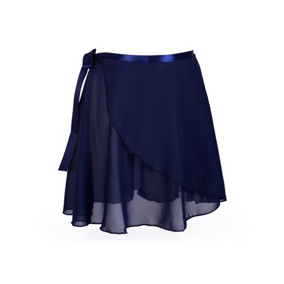 Woman Ballet Skirts Wrap Dance Skirt Chiffon Skirts For Girls Tied Mini Short Dance Skirt