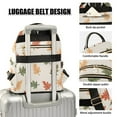 thumbnail image 3 of FORMRS Mini Backpack Purse for Women Travel Daypack Casual Shoulder Bag, Green Autumn Leaves, 3 of 7