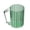 🍒 Green_Base#2771, variant on Scandinavian Toothbrush Cup Plastic Tumbler Clear Transparent Luxury Style Bathroom Rinsing Cup Handle Design Durable Ridged Texture Décor
