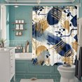 thumbnail image 4 of TIELUTT Fabric Shower Curtain Liner with Reinforced Rustproof for 72x72 Shower Curtain Liner with Pockets Shower Curtain Liners Shower Curtain Liner Longer than 72 and Shower Curtain 84 Shower Curtai, 4 of 5