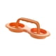 thumbnail image 2 of Prensa para hamburguesas desmontable, para hacer hamburguesas y asar carne de res. Naranja, 2 of 9