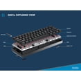 thumbnail image 3 of Teclado mecánico gamer Geeky GK61 SE de 61 teclas con RGB, 3 of 9
