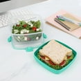 thumbnail image 4 of To-Go 1.63L Salad & Sandwich Plastic Food Storage Container, 4 of 5