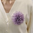 thumbnail image 6 of GKNET Fashion Vintage Camellia Flower Brooches For Women Corsage Badge Cloth Lapel WY4-Pink, 6 of 9