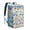 White Cartoon Dinosaurs-3, variant on Travel Cooler Bag - White Cartoon Dinosaurs Cacti Planets Pattern Camping Beer Cooler Backpack with Bottle Opener- Waterproof Insulated Picnic Backpacks - Cooler Bag for Beach