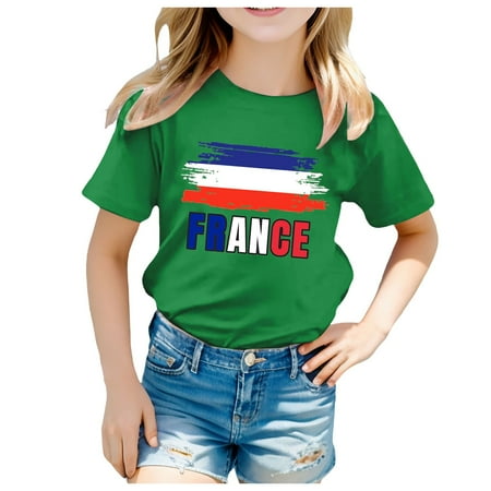 

Girls Graphic Tees Toddler Boys Prints Short Sleeve Prints Girl T-Shirts