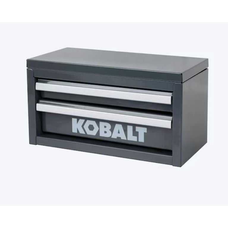 PREDUCTS MODULE Drawer mini base slider付 Kobalt Mini 10.83-in W x 5.91-in H x 5.91-in D 2-Drawer Blue