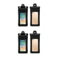 thumbnail image 3 of Soidarity Phone Waterproof Bag 3-layer Universal Solid Color Screen Beach Water Park Touch Pocket Pouch Drifting Seaside negro 2piezas, 3 of 6