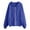 Blue, variant on Sweatshirt for Women,Womens Casual Solid Long Sleeve Zipper Hooded Coat Pocket Sweatshirt Tops,Plus Size Sweatshirts for Women,Size:S