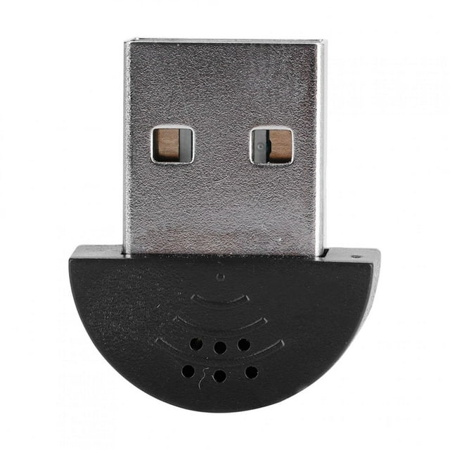 Microphone USB 2.0 Super Mini, Microphone USB Haute Sensibilité pour PC Portable pour PC Ordinateur