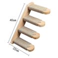 thumbnail image 3 of Cat Climbing Shelf Wall Mounted, 3 of 4