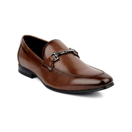 Alfani Men's Otis Bit Loafers Shoes Brown Size 10.5