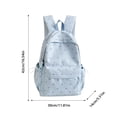 thumbnail image 4 of Weebloom Large School Backpack For Kids Girls Cute Heart Print Daily Large Capacity Backpack Bookbag Middle High School College Pink, 4 of 6