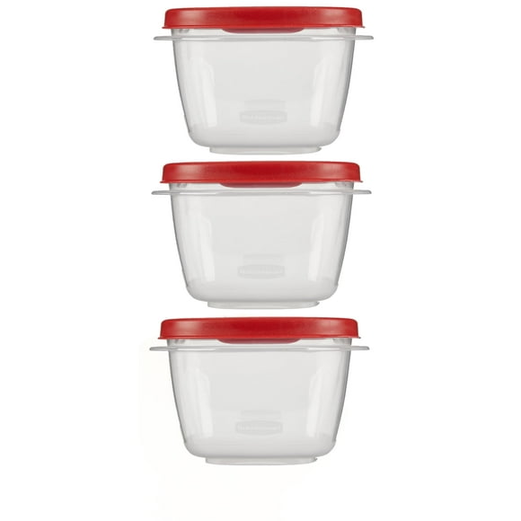 Recipientes de almacenamiento de alimentos Utensilux Rubbermaid, 2 tazas, 7 piezas