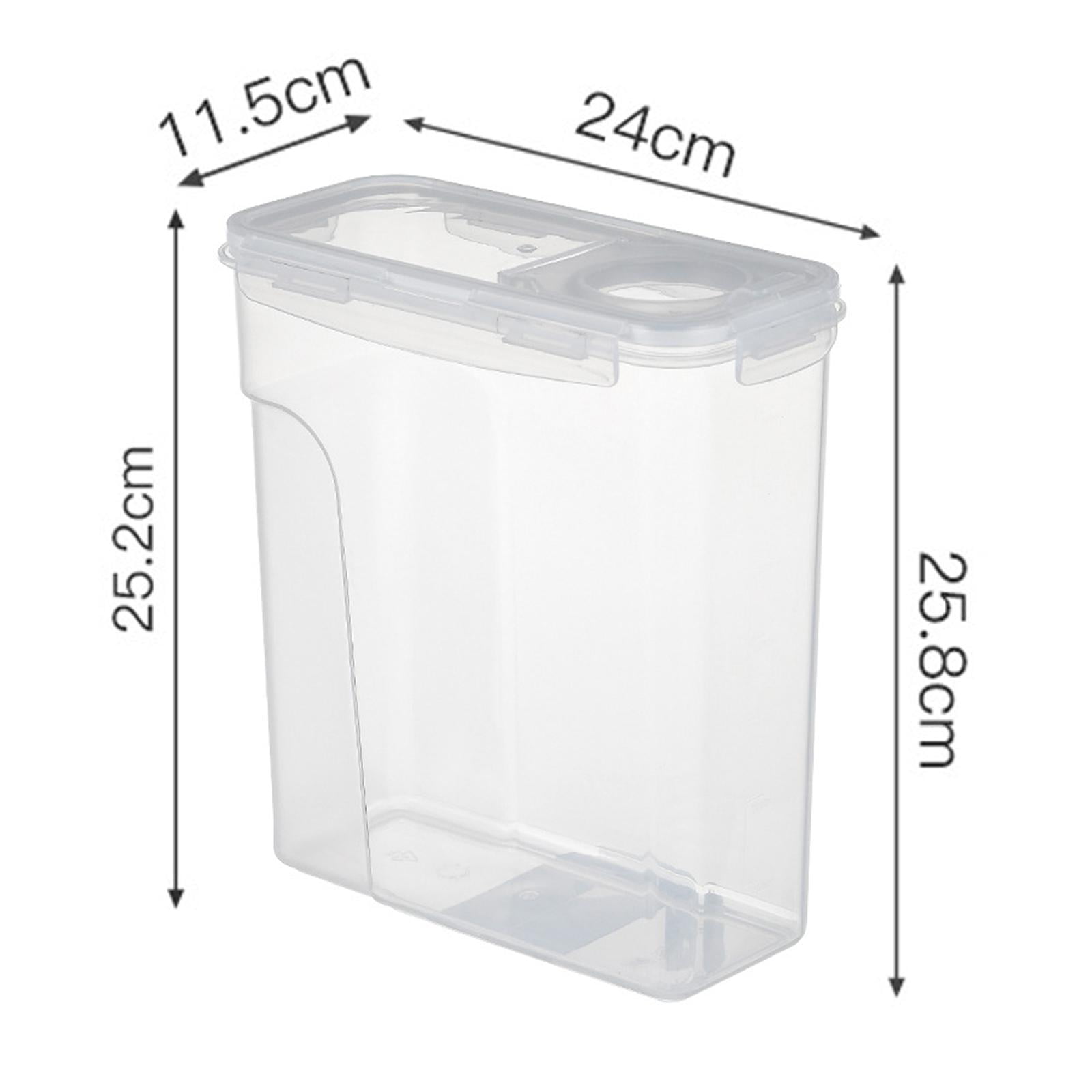 Zxpjkyu 3D Printer Filament Dryer Box Cereal Barrel Multipurpose 4L Good Sealing Keeping White no Holder