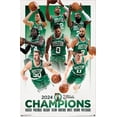thumbnail image 2 of NBA Boston Celtics - 2024 NBA Finals Champions Canvas Wall Poster, 14.725" x 22.375", 2 of 4