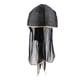 thumbnail image 2 of Unisex Bowknot Fedora Hat Sleep Hat Motocicleta Biker Caps - Negro negro Zulema Gorra de cola larga, 2 of 8