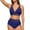 D209/BU1, variant on Womens Bikini Sets Women Retro High Waisted Bathing Suit Racerback Bikini Swimsuits Swimwear
