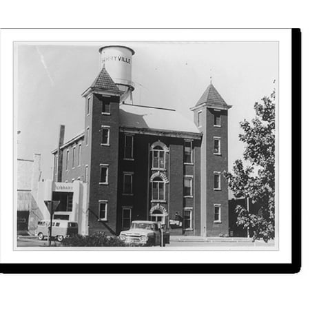 Historic Print, [Arkansas courthouses]: Berryville, Carroll Co., 16" x 20"