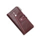 thumbnail image 1 of Qarigey Cartera de mujer con cremallera, monedero de repuesto, tarjetero Rectangular, carpeta de fotos, compartimento para efectivo, monedero, Carteras Vino rojo, 1 of 6
