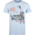 thumbnail image 1 of Knight Rider - Camiseta 82 de Algodón para Hombre (Azul Claro), 1 of 3