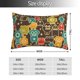 thumbnail image 2 of Balery Robot and Monsters Funda de Cojín Estampada, Regalos para Mujeres, Regalos de Amor para Ella, Regalos para Novia o Esposa, Funda de Almohada-20"x30", 2 of 6