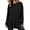 Black Z, variant on Oversized Long Sleeve Tunic Tops for Women - Casual Crewneck Tee with Side Slits and Drop Shoulder Loose Fit Pullover Shirt for Fall Winter Daily Wear