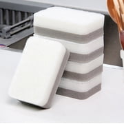 Gallickan Natural Kitchen Sponge, 5 Pack Wood Pulp Cotton Double-Sided Cleaning Sponges, Non-Scratch, Perfect for Cleaning Kitchen, Bathroom, Floor, Wall