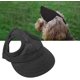 thumbnail image 5 of Sombrero deportivo para perros Gorra de béisbol para gatos Sombrero para el sol al aire libre para mascotas Sombrero para el sol de moda Sombrero de viaje de verano con rayas ajustables con orificios, 5 of 5