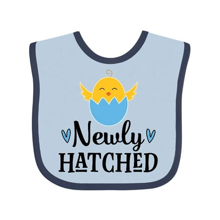 

Inktastic Newly Hatched Baby Boy Chick Gift Baby Boy Bib