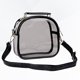 thumbnail image 2 of Bolso bandolera transparente elegante, bolso de hombro moderno, bolso de mensajero informal, bolso de almacenamiento para mujer (negro), 2 of 6