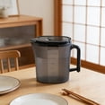 thumbnail image 6 of AuroraX Plastic Water Pitcher with Lid and A Handle with Spout 1/2 Gallon Drink Pitcher for Party Airtight Leakproof Lemonade Pitcher Plastic Black, 6 of 6