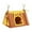 Khaki, variant on Hamster Tent Hideout House Tunnel Soft Cloth Material Private Nest for Squirrels Hedgehogs Chinchillas