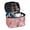 Cherry Blossom, variant on HELLHERO Large Capacity Large Makeup Organizer Polyester Travel Cosmetic Makeup Bag Brush Slots Travel Make Up Organizer(Dark Leopard Print)