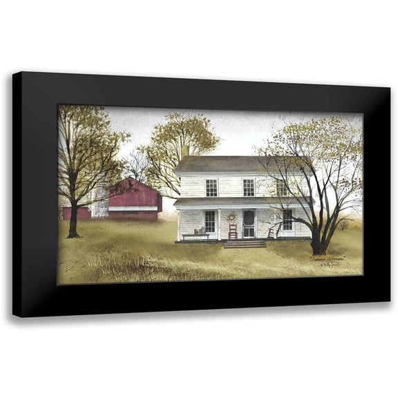 Jacobs, Billy 14x10 Black Modern Framed Museum Art Print Titled - Summer Afternoon