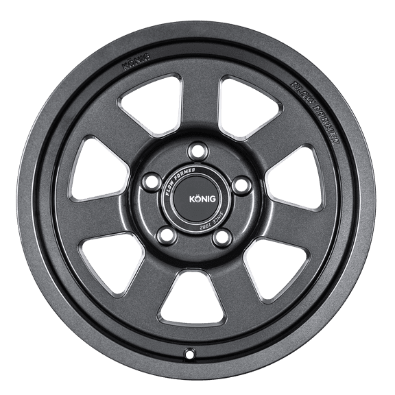 18x9 Konig HT2 Gloss Anthracite 5x127 ET0 Wheel Rim