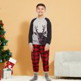 thumbnail image 4 of Sonducket Amart Deer Plaid Print Christmas Family Pijamas Pijamas Niños Adultos Pijamas a juego Conjuntos de pijamas conjuntos de ropa  Niños, 4 of 8